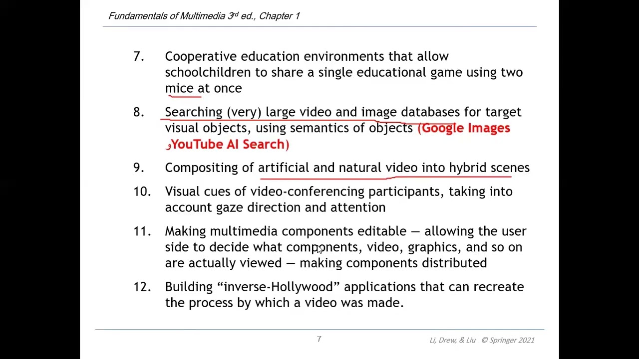 Lecture 1 Introduction to Multimedia