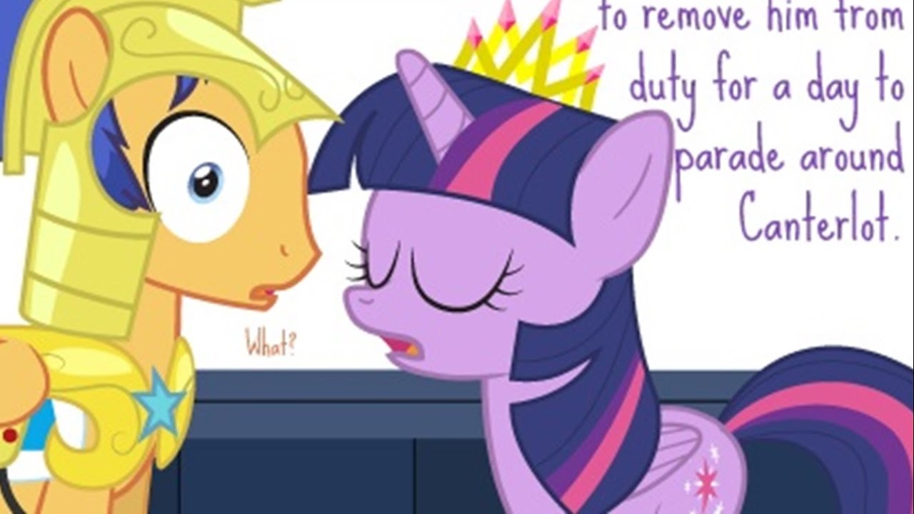 [MLP Comic Dub] День инспекции королевской гвардии (комедия/романтика - Сумерки/Флэш Сентри)
