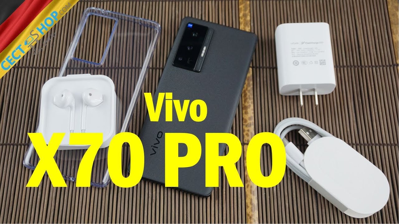 Vivo X70 Pro mit 50MP Gimbal-Kamera, ZEISS Optics + RAM Fusion | Unboxing & Hands-On [Deutsch]