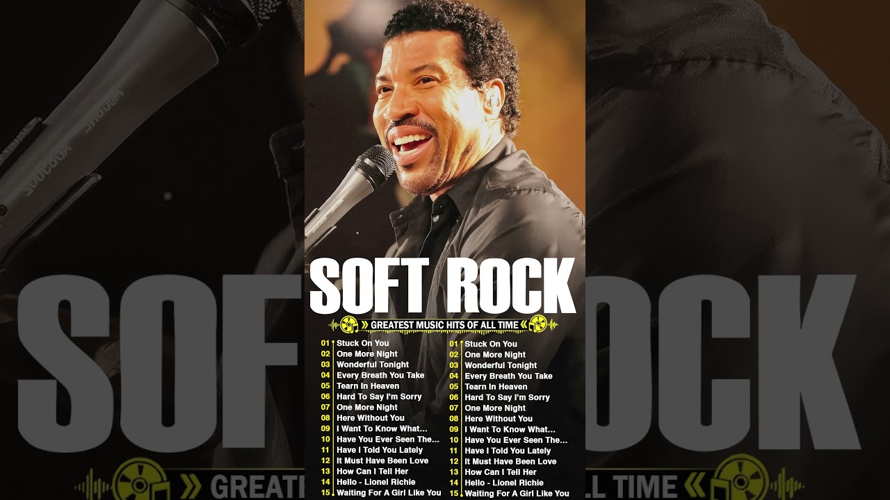Lionel Richie, Michael Bolton, Phil Collins, Bee Gees, Foreigner 📀 Soft Rock Love Songs 70s 80s 90s
