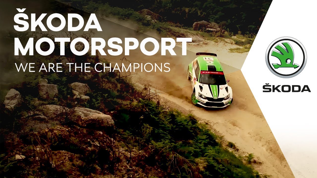 &Scaron;KODA MOTORSPORT: &Scaron;KODA FABIA R5, We are the champions