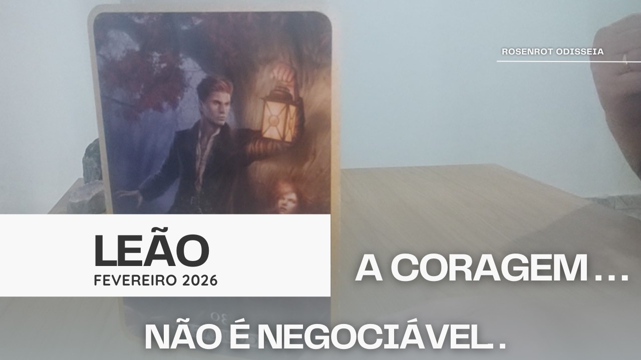 LEÃO ♌︎ - UANDO NÃO HÁ NEGOCIAÇÃO — O PASSADO APARECE — UMA SITUAÇÃO ARMADA.