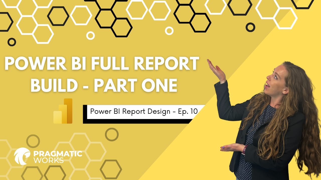 Создание полного отчета Power BI — часть 1