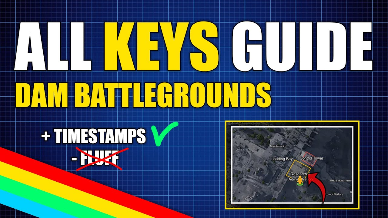 Полное руководство по игре Dam Battlegrounds: все ключевые локации + советы для игроков и новичков!