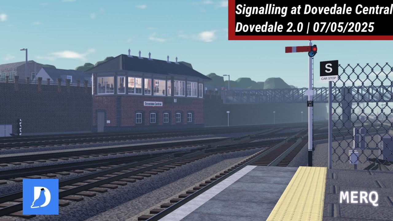 Dovedale Railway 2.0 Roblox | Signalling at Dovedale Central | 07/05/2025