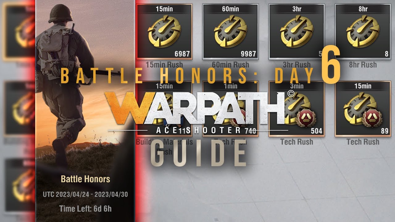 Full Speed Ahead: Battle Honors WarPath Guide