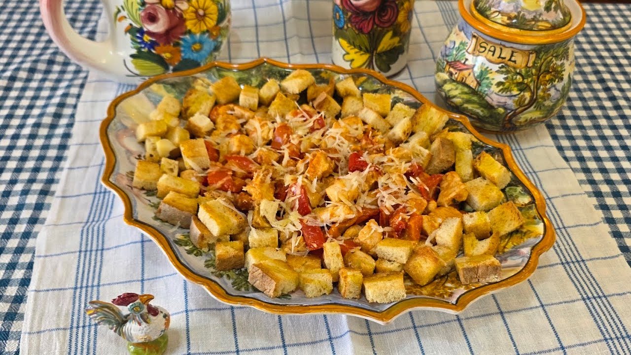 BOCCONCINI DI POLLO CON PEPERONI E PARMIGIANO