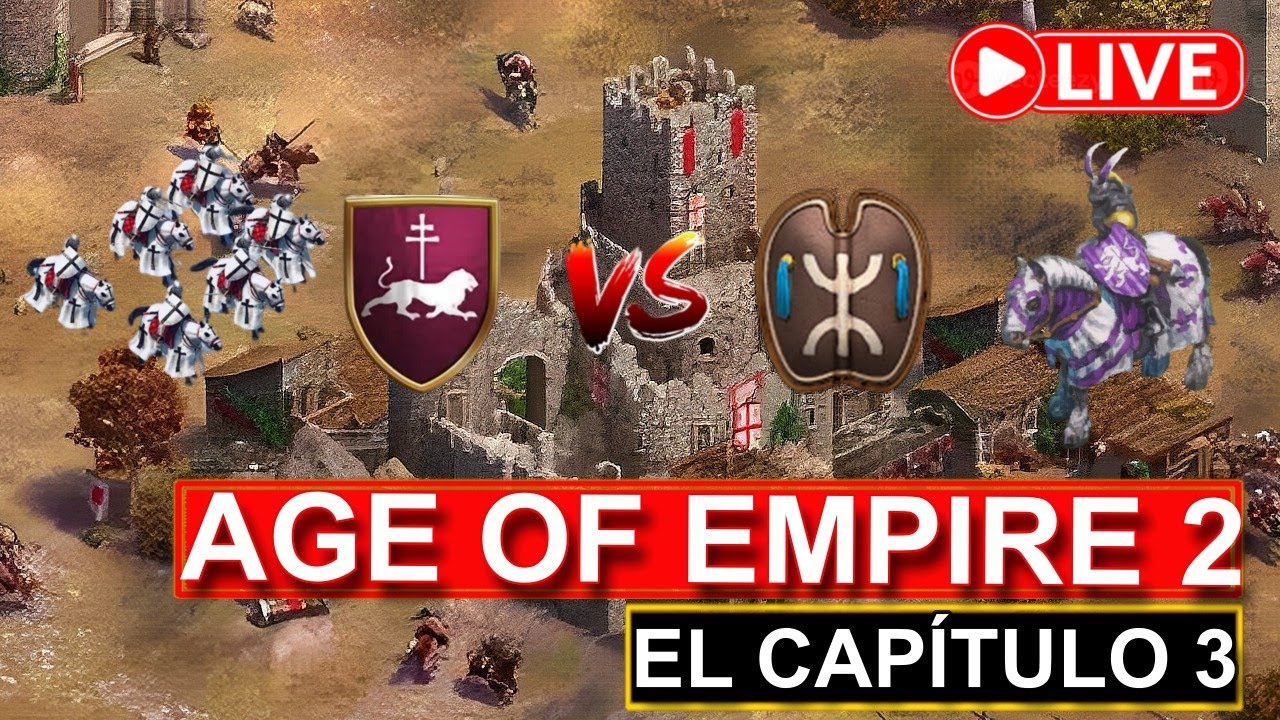 Age of Empire 2 En Vivo: Armenios Vs Bereberes Cap 3