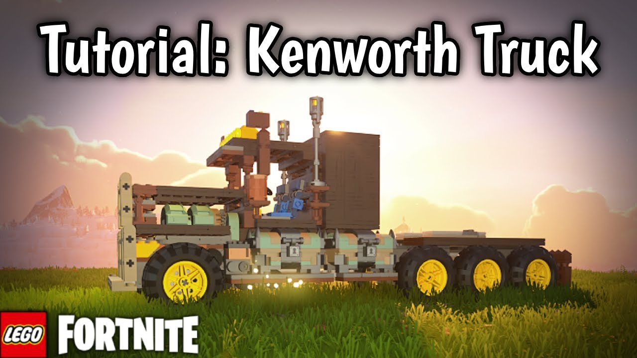 Tutorial: Kenworth Truck | LEGO Fortnite | “The Road Train”