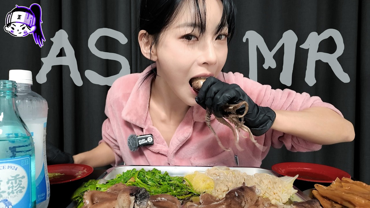 테토민지의 첫 먹방 도전 ASMR (+엄마 첫 출연ㅋㅋㅋㅋ)