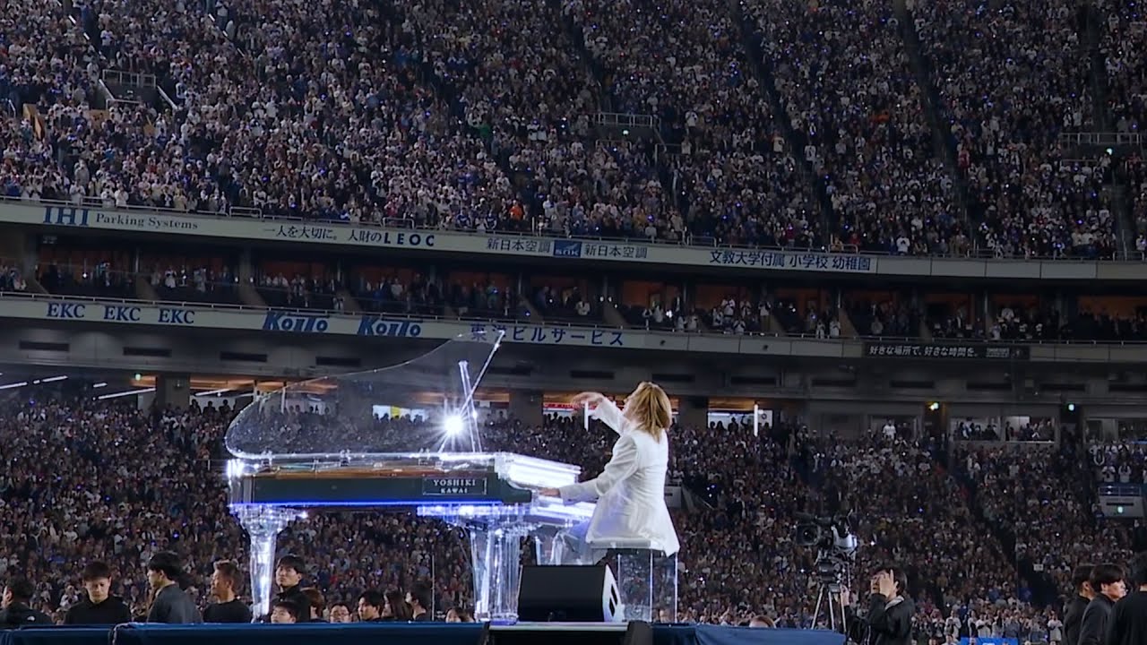 YOSHIKI performs National Anthems of United States and JAPAN (君が代) at MLB Opening 2025!