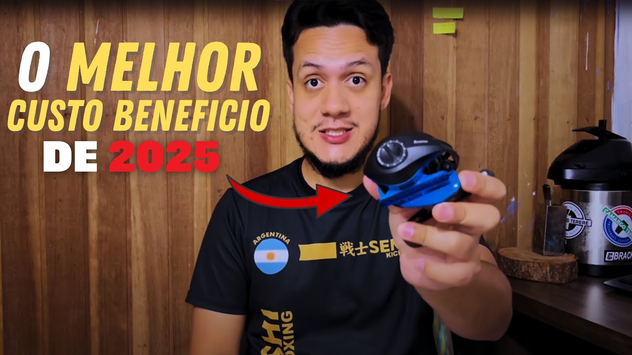 O MELHOR Custo Benef&iacute;cio - Carretilha Albatroz Ev&oacute;ra ✅