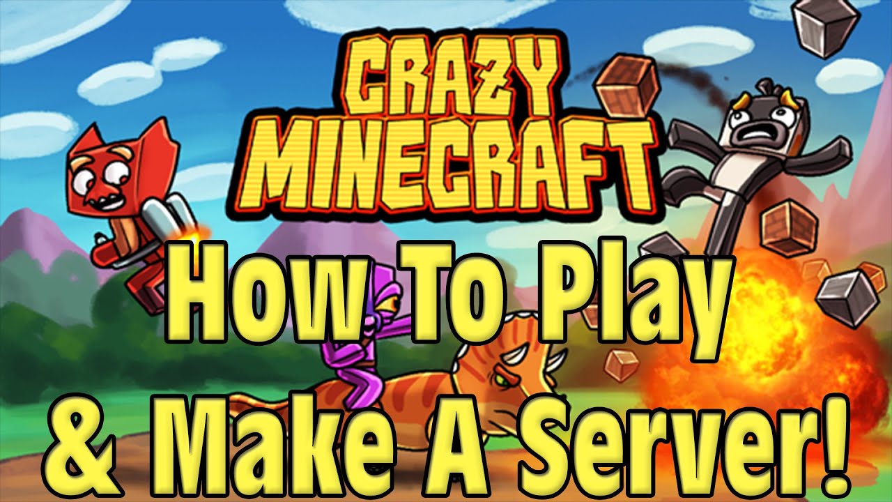 How Make A CrazyMinecraft Server! (CrazyMinecraft Modpack)