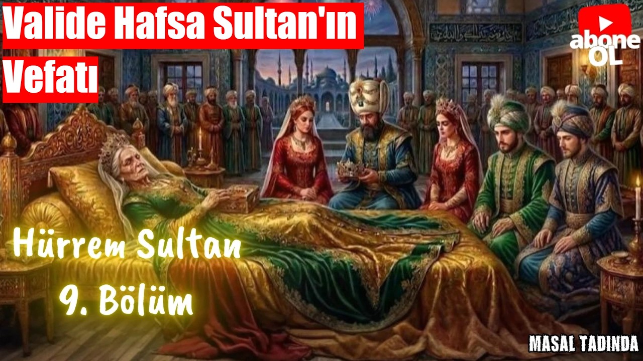 Hürrem Sultan'ın Hikayesi 9. Bölüm | Valide Hafsa Sultan'ın Vefatı Mihrimah ve Rüstem Paşa Evliliği