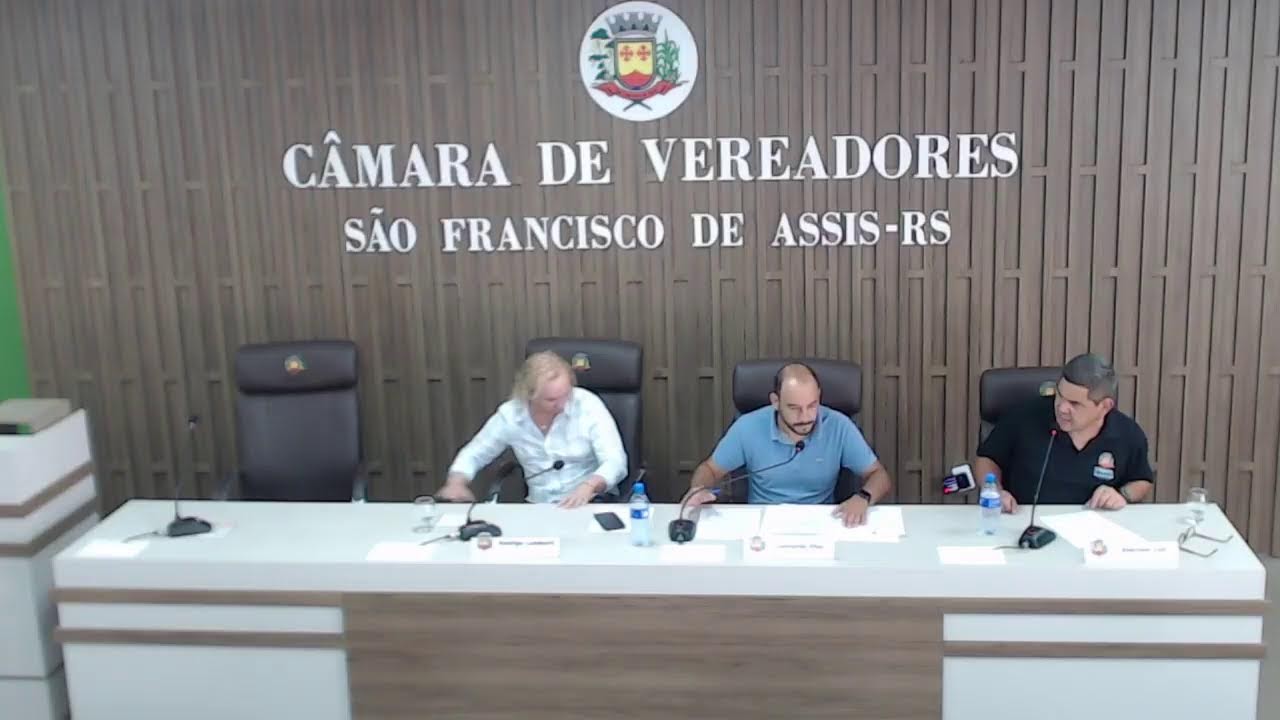 Reunião da Comissão de Infraestrutura, Desenvolvimento e Bem-Estar Social, São Francisco de Assis.