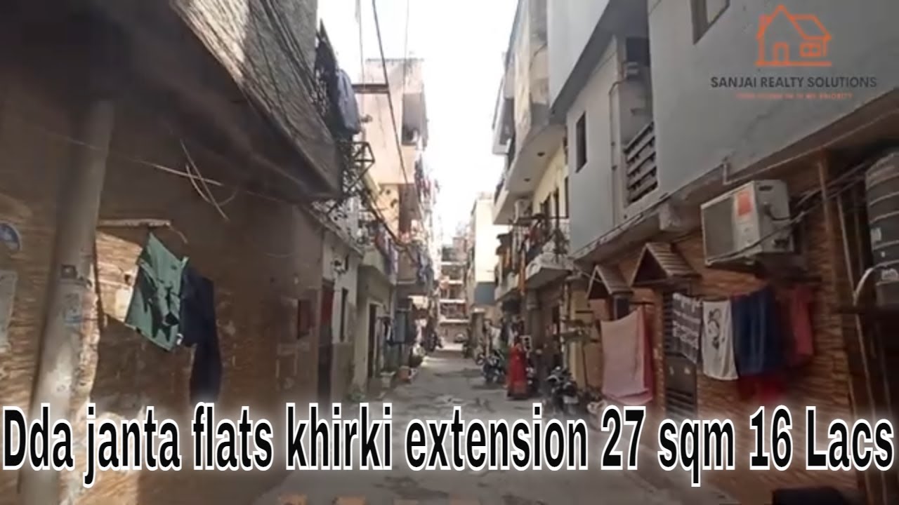 1 BHK Flats in Khirki Extension Delhi@SanjaiRealtySolutions
