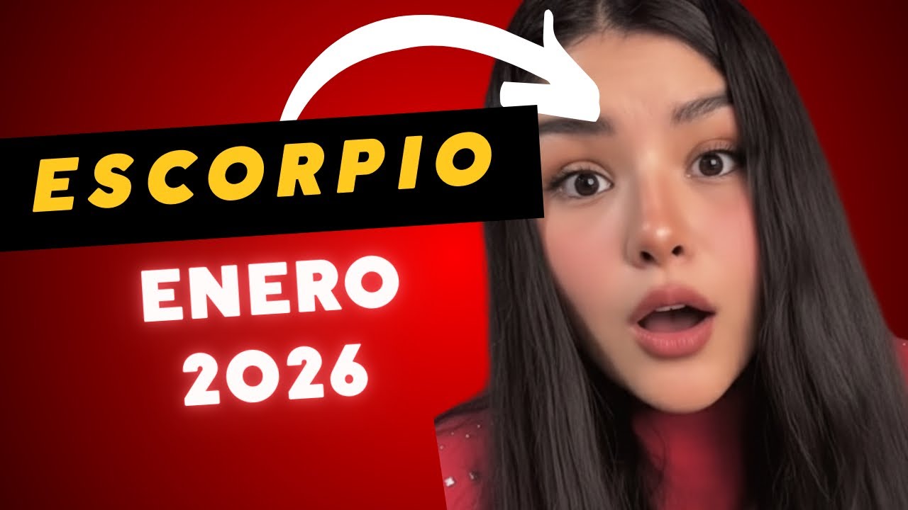 ESCORPIO ♏️ ENERO 2026 ✨🙌🏼 