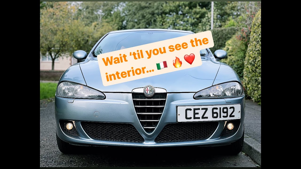 The Sexiest Small Car of the 00s? The Alfa Romeo 147 Lusso