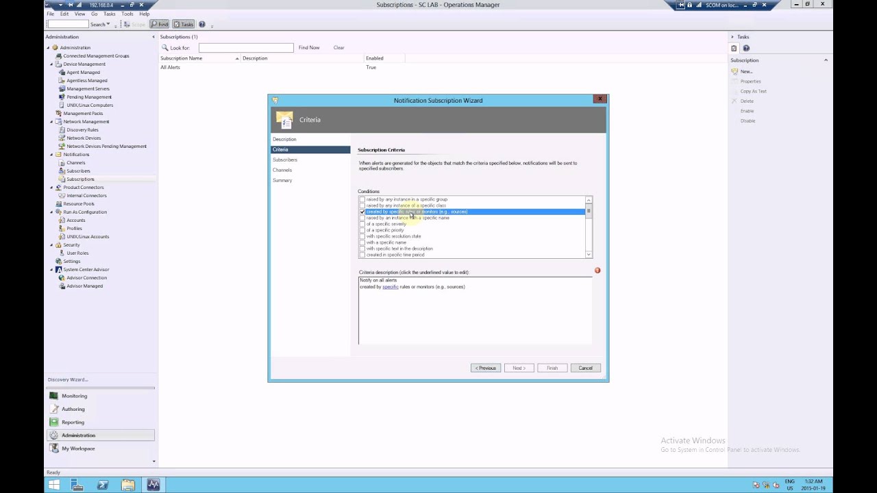 Customizing SCOM Alert Notifications