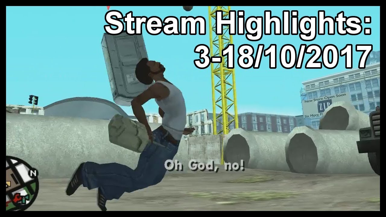 Stream Highlights: 3-18/10/2017