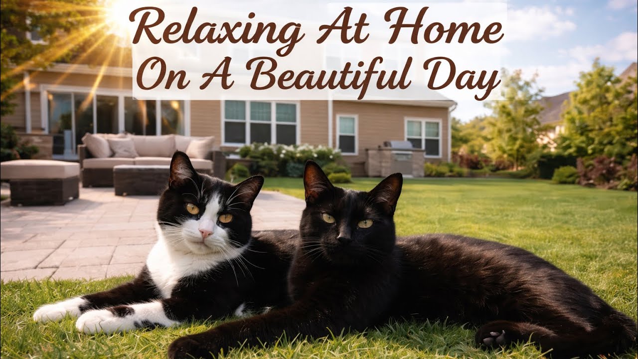 “Perfect Weather… Cat Approved!” DITL With Glenda & Jonathan #cats #catlife #kitten #catshorts #fyp 