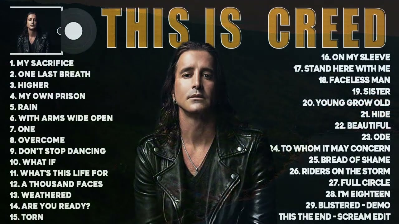 C R E E D Greatest Hits Full Album ~ The Best Of C R E E D Playlist 2022