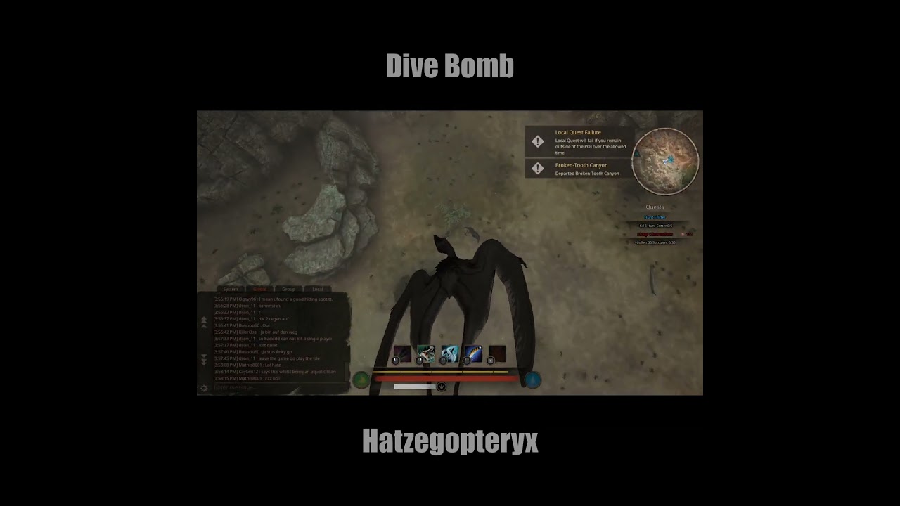 Dive Bomb #pathoftitans #hatzegopteryx
