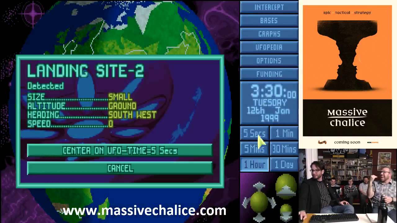 MASSIVE CHALICE X-COM: UFO Defense Livestream with Brad Muir! (Part 1)