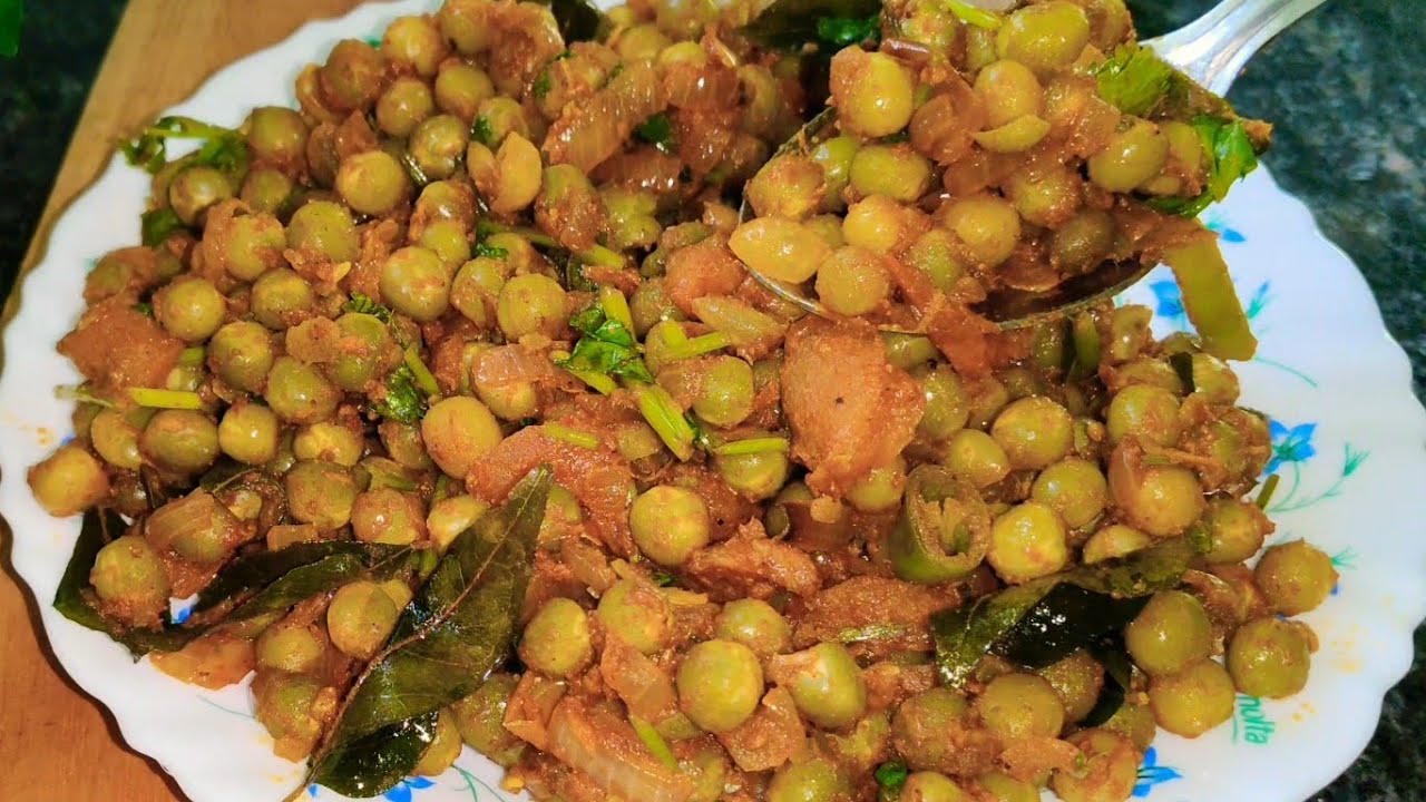 ഗ്രീൻപീസ് റോസ്റ്റ് റെസിപ്പി 👌/Green Peas Roast Recipe / malayalam / Kerala style 