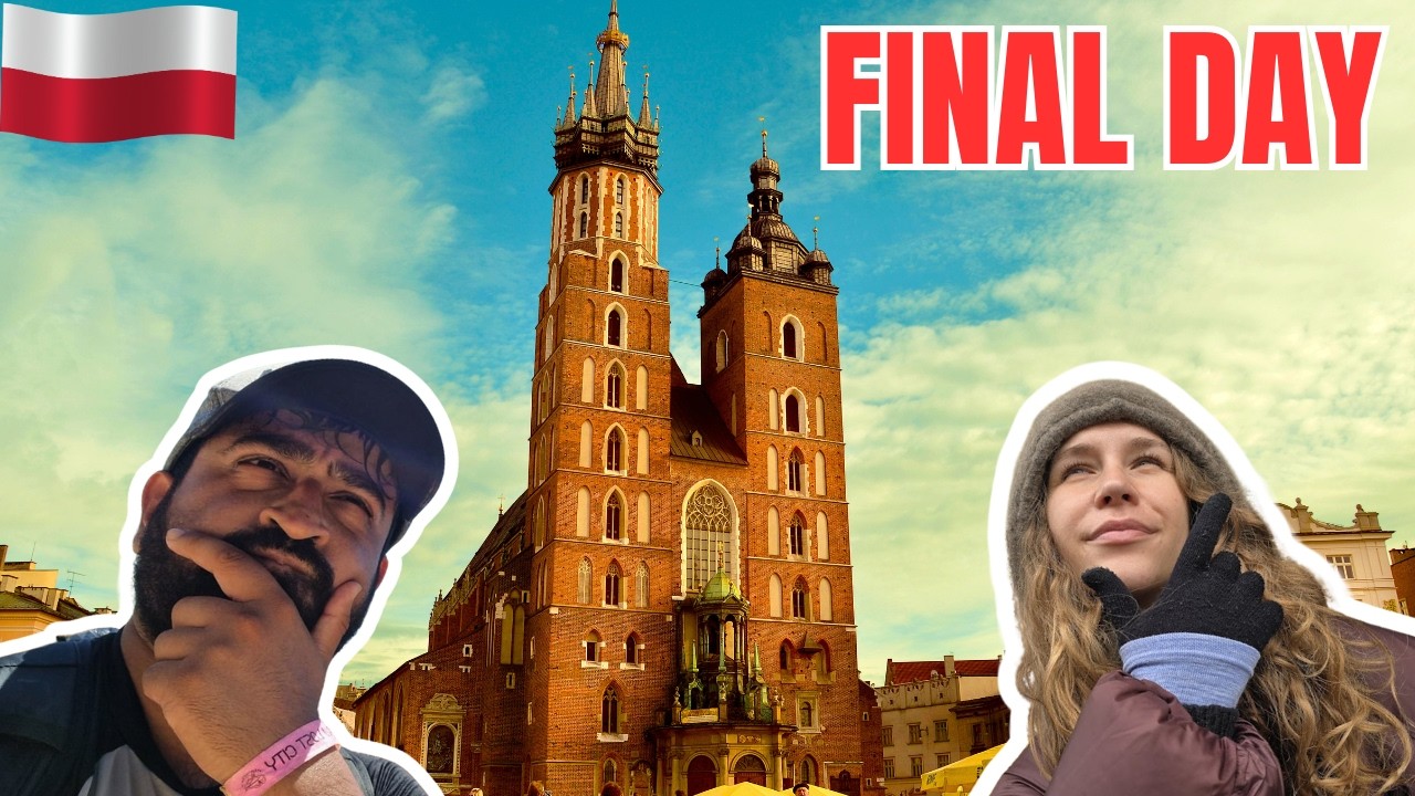 Our Final Day in Kraków – Early Start, Big Views & A Difficult Visit