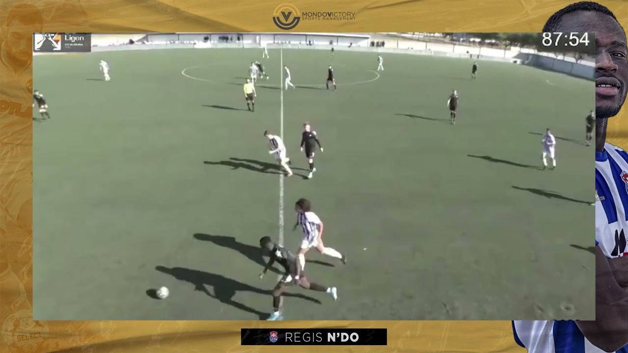 Regis Ndo- Bétis Sevilha/Ol. Hospital 2020/2022 Highlights