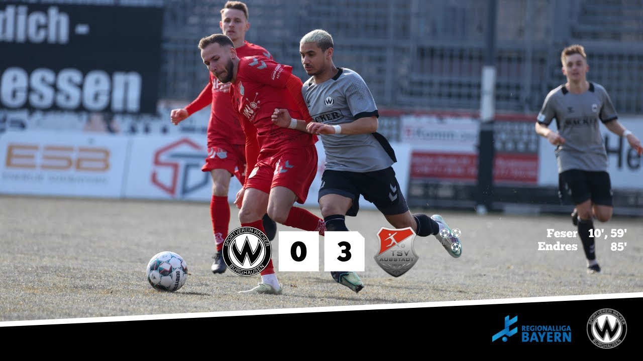 29. Spieltag: SV Wacker Burghausen - TSV Aubstadt (Saison 2021/2022)