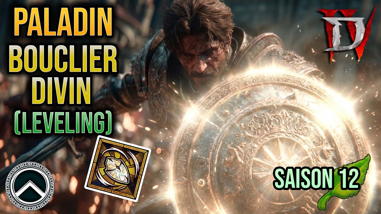 PALADIN LEVELING - BOUCLIER DIVIN ★ BUILD DIABLO 4