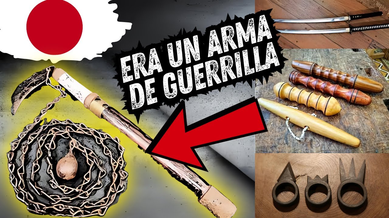 5 EXTRA&Ntilde;AS armas japonesas que NO CONOCIAS 🇯🇵