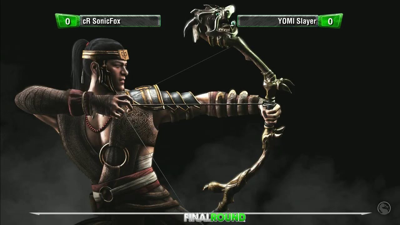 Турнир Mortal Kombat X: Финальный раунд 19 — cR SonicFox (Эррон Блэк) против YOMI Slayer (Кунг Джин)
