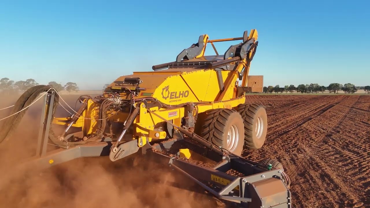 No More Rocks! Watch the Fendt 824 & ELHO Scorpio 550 Tackle the Toughest Paddocks! 🔥