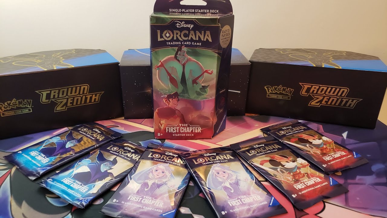 Disney Locana Emerald/Ruby Starter Deck Opening!!! Let's Go!!! 🤣🤣🤣