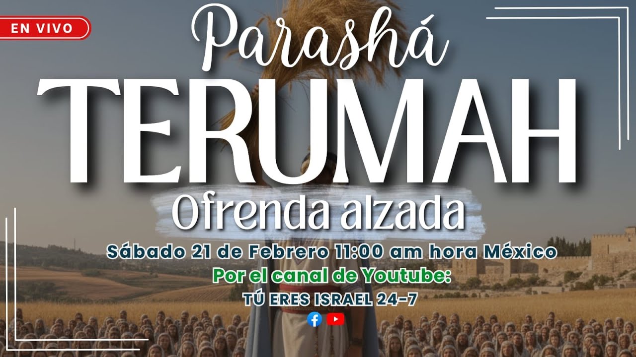 PARASHÁ  TERUMAH  (OFRENDA  ALZADA)