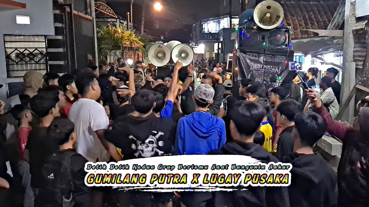 DETIK DETIK SALING BERTEMU 2 GRUP!!! LUGAY PUSAKA X GUMILANG PUTRA CIBACANG