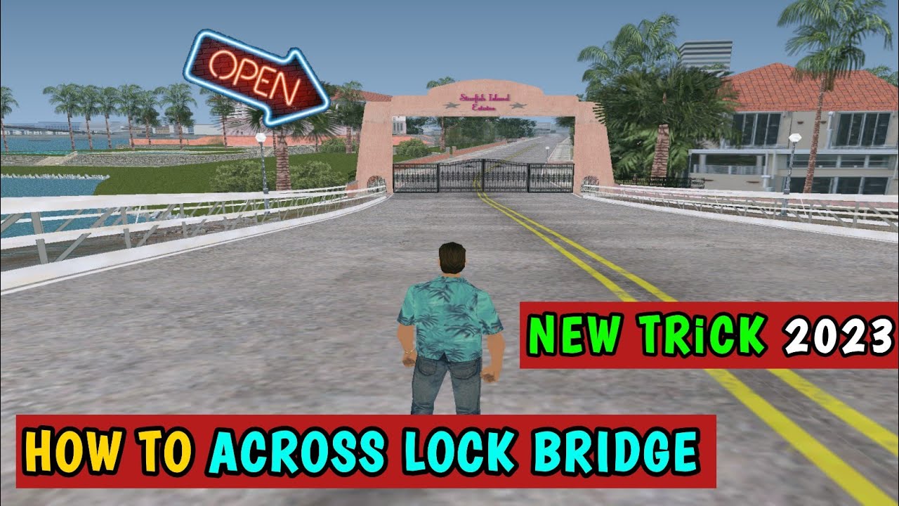 Как перейти через мост в GTA Vice City | Как попасть в другой город в GTA Vice City @SHAKEELGTA