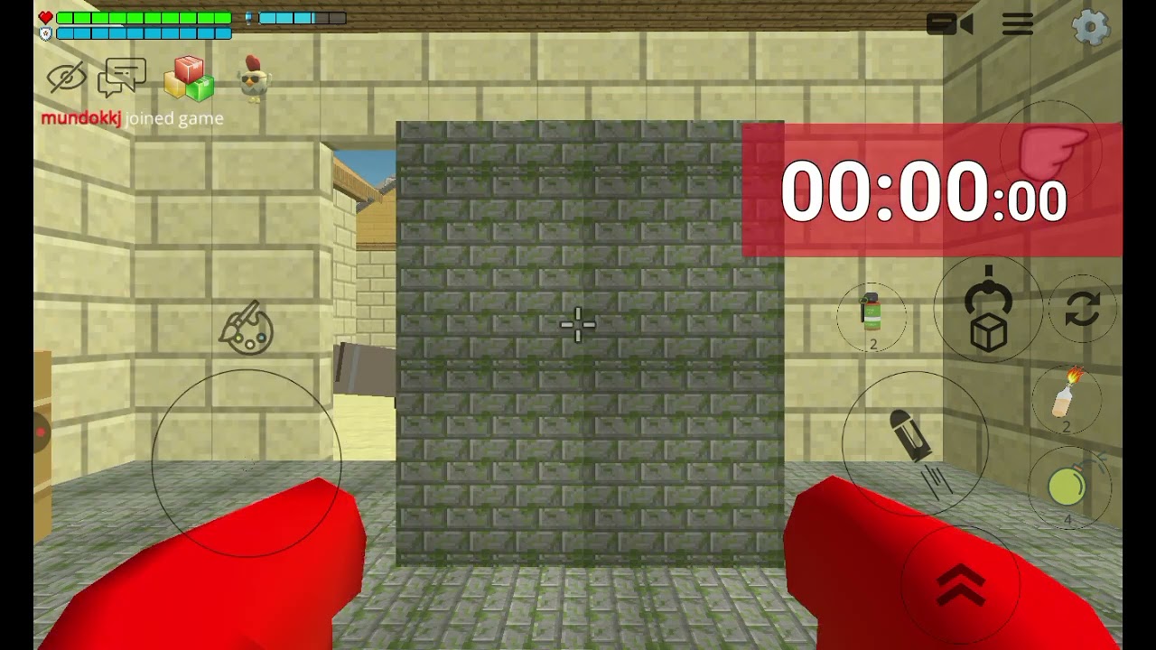 Speedrun de chicken gun (demorou 2 tentativas kkkk) @WendyJr_ 