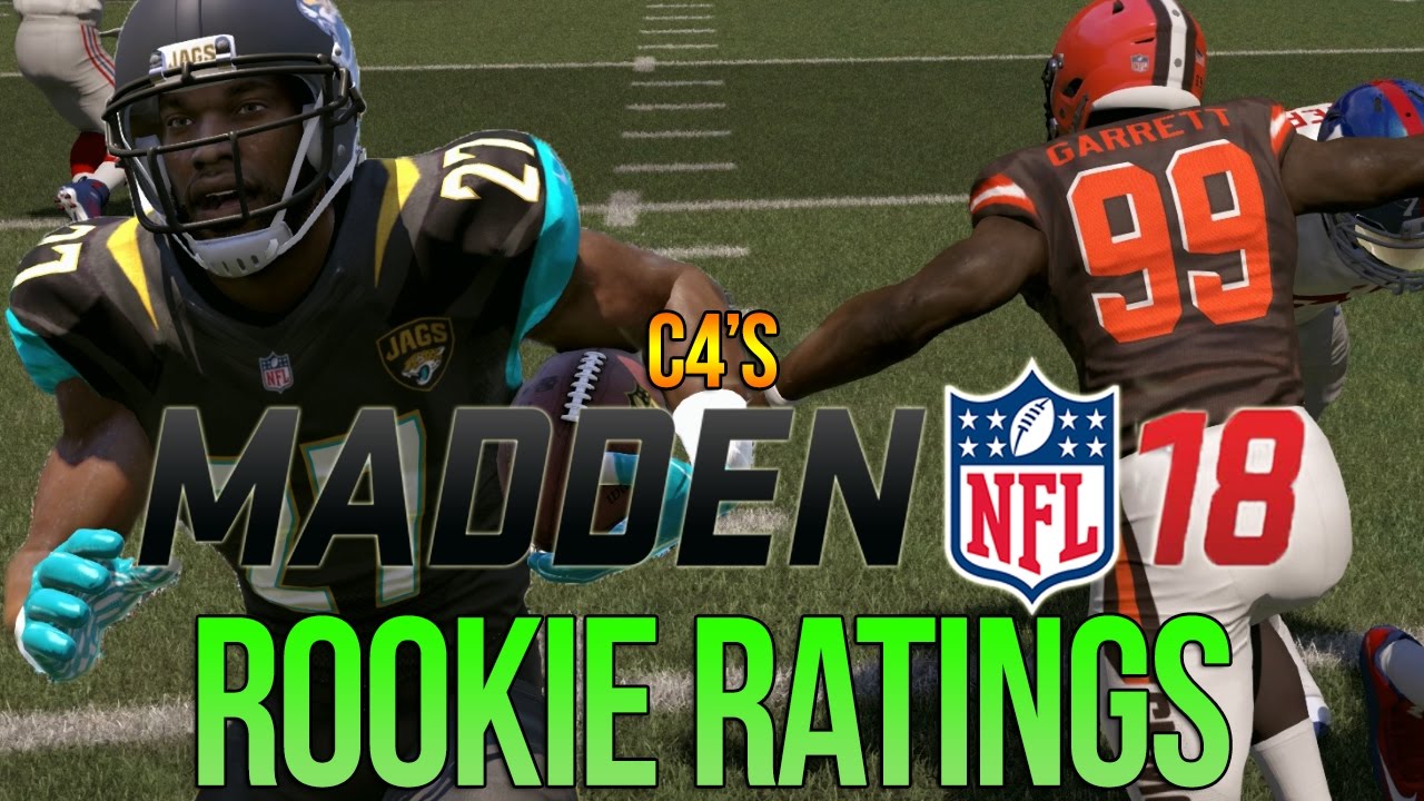 Madden 18 Rookie Ratings for ALL 1ST ROUND PICKS | c4's Ratings Predictions