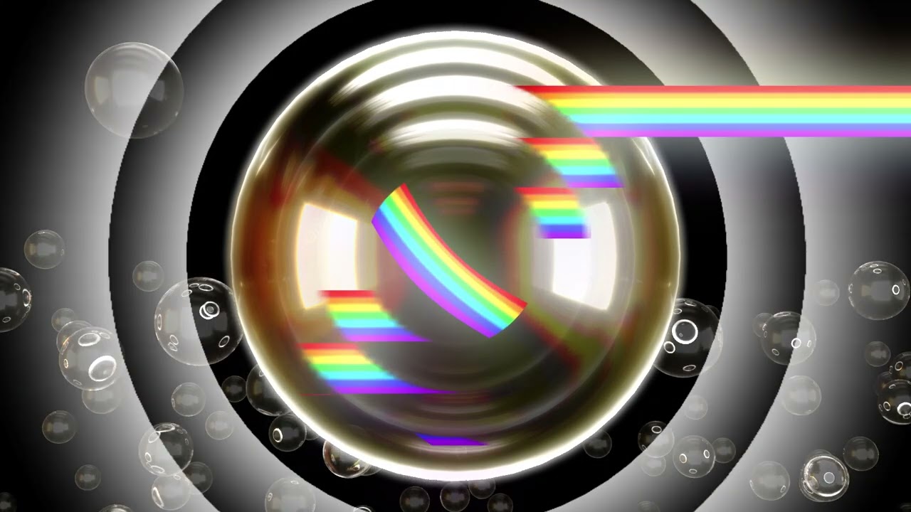 REPOST - Vinheta Rede Globo 1975 - Bolhas - Cinema 4D, Hitfilm e Corona Render