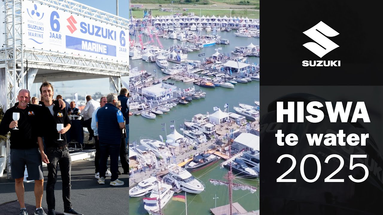 HISWA te water 2025: Alle nieuwe boten, jachten & Suzuki!