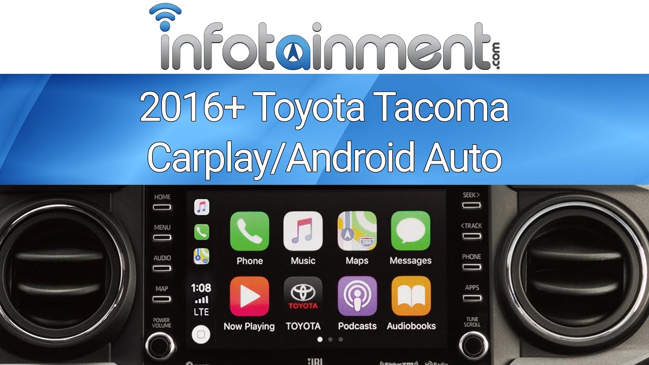 2016-2020 Toyota Tacoma - Entune 3.0 Factory OEM Apple CarPlay/Android Auto Upgrade - Infotainment