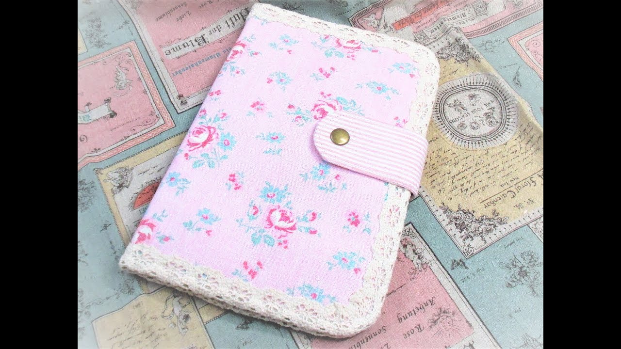 母子手帳ケース 作り方 通帳マルチケース作り方　how to sew a case