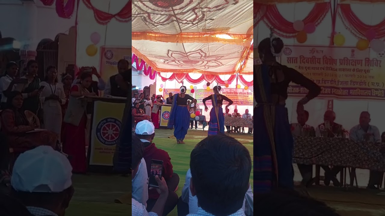 Nss Competition Candra Vijay College Dindori girl's dance 