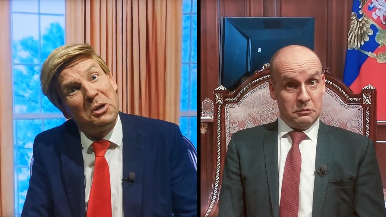 Как путин уговаривал ТРАМПА не давать Украине оружие 😁 [Пародия]
