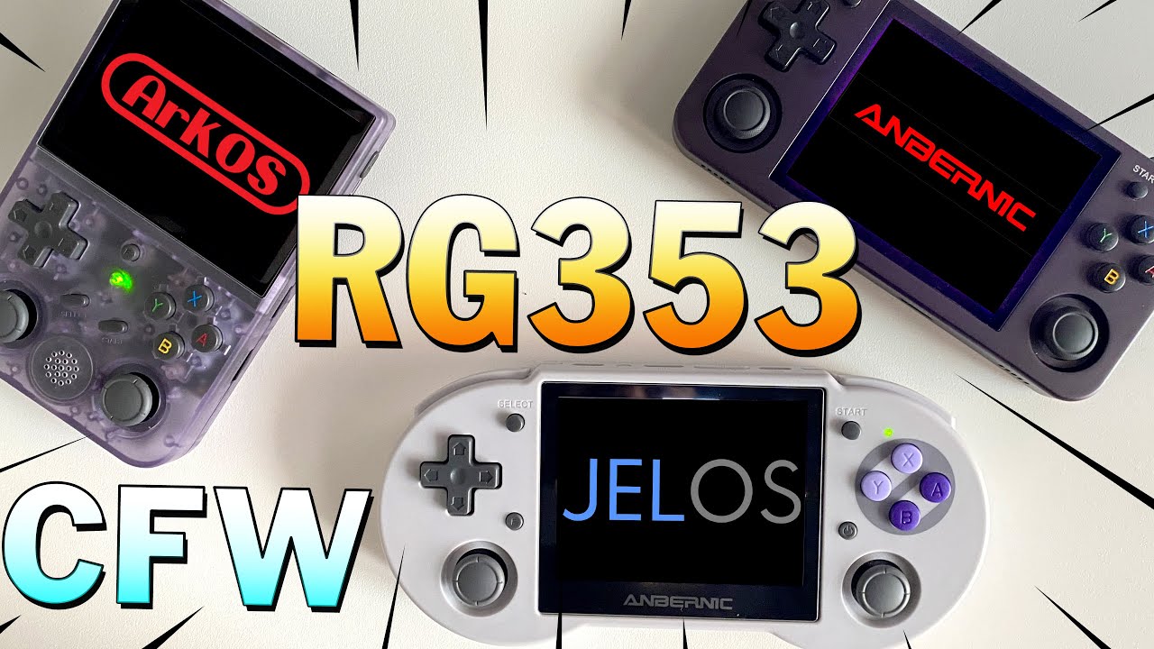 JELOS vs ArkOS vs Android! ANBERNIC RG353 performance