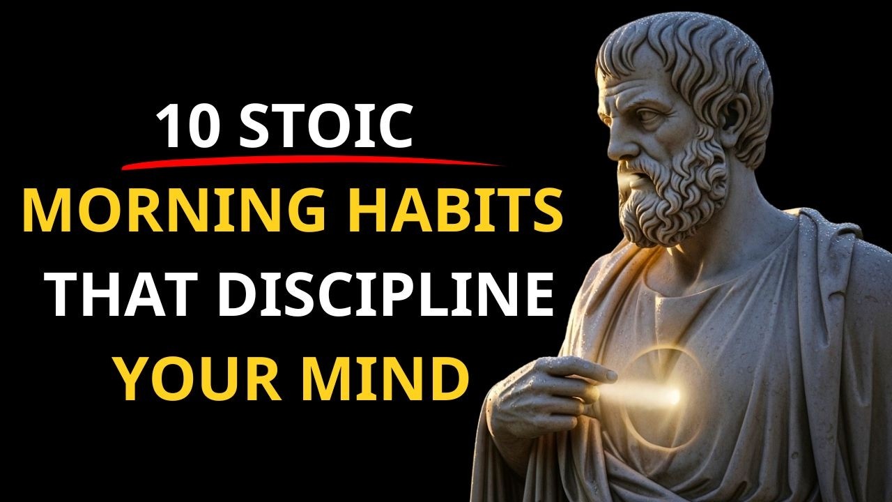 10 Stoic Morning Habits That Will Discipline Your Mind and Change Your Life | Stoicism